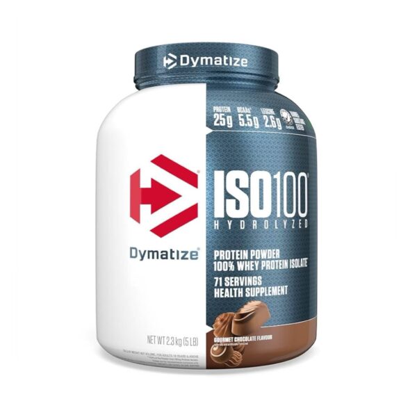 ISO100 Hydrolyzed Whey Isolate Protein Powder , 5lb Dymatize