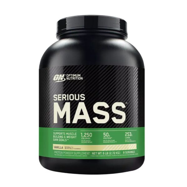 Optimum nutrition Serious mass 2.72kg vanilla