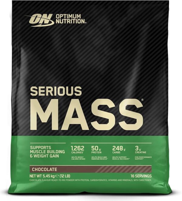 ON SERIOUS MASS (12LB /16 servings) chocolate