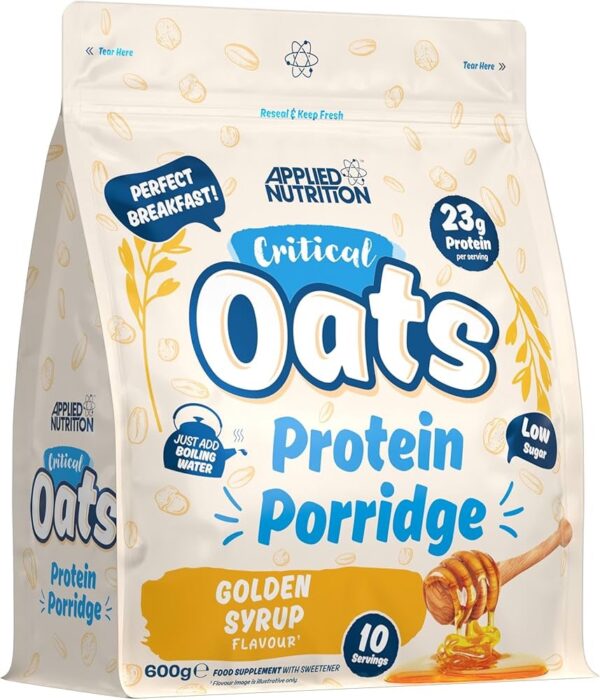 AN critical Qats 10servings 600g 23g protein per serving
