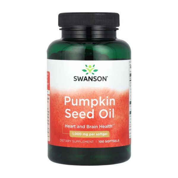 Swanson pumpkin seed oil (1000mg/100 softgels)