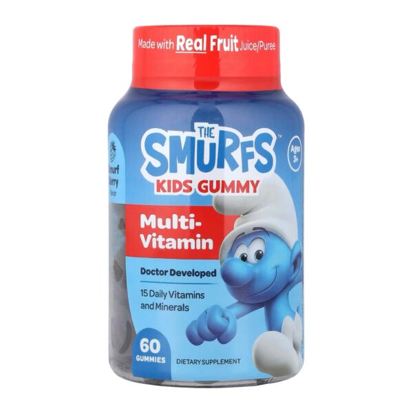 The Smurfs kids gummy multi -vitamin