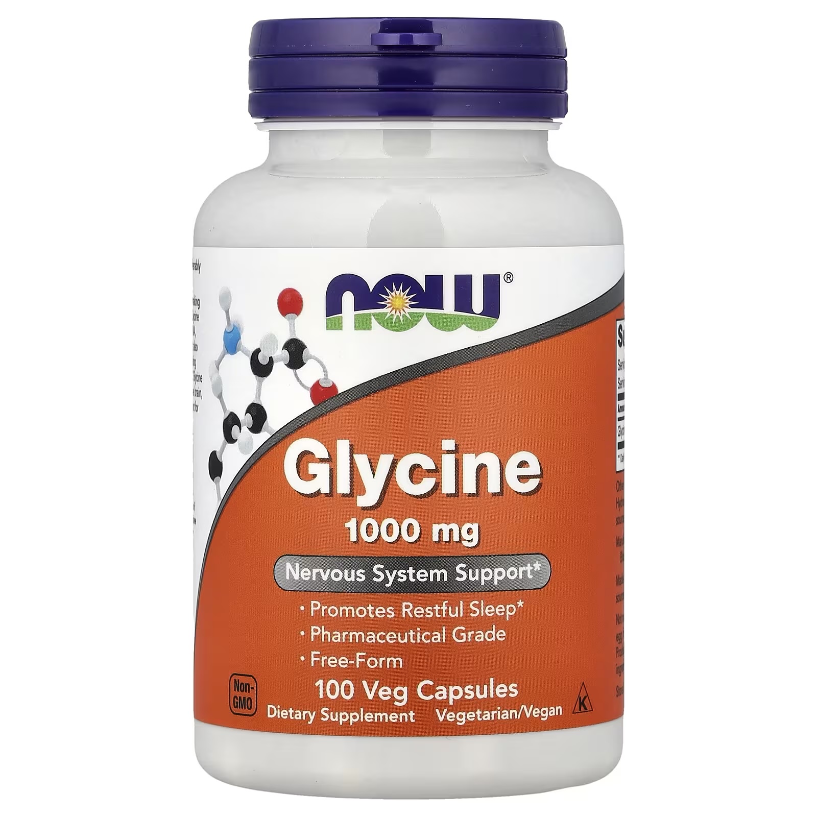 NOW GLYCNE (1000MG /100 capsules)