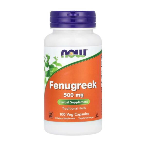 NOW FENUGREEK (500mg/ 100 capsules)