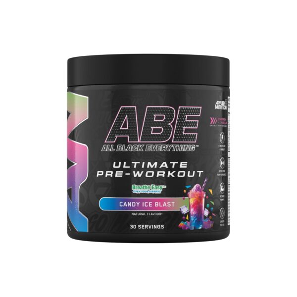 AN ABE ultimate pre workout (375/30 servings ) candy ice blast